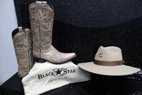 Ladies Boots and Hat 202//135